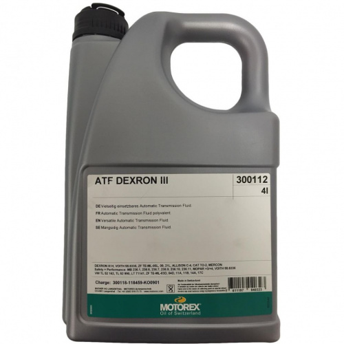 фото Трансмиссионное масло MOTOREX ATF Dextron III, 4л 300118 ,  , , 