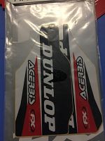 фото Наклейка на защиту вилки Factory Effex Honda dunlop  09-40360