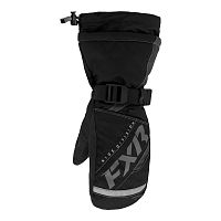 фото Детские рукавицы FXR Helix Race с утеплителем Black, L  230808-1000-13