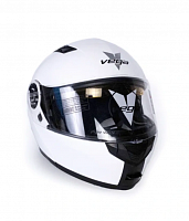 фото Мотошлем RSX Spark (HS-159) Winter, белый, XL  k1-00005020