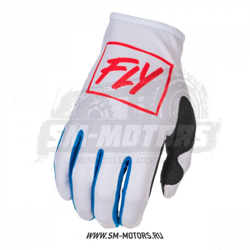 фото Перчатки FLY RACING LITE (2022) красный/белый/синий, 11 140126-956-1040 ,  , , 