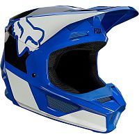 фото Мотошлем Fox V1 Revn Helmet, цвет Синий/Белый   25819-002