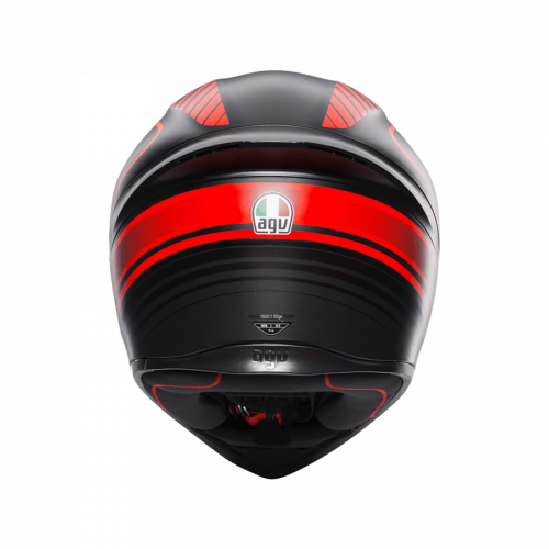 фото Шлем AGV K1 WARMUP MATT BLACK-RED ML 93505 ,  , ,  фото 5