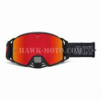 фото Очки HAWK MOTO МХ PRO 300, оранжевая линза  hawk-mx-pro-orange