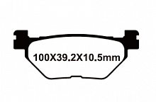 фото Колодки тормозные YONGLI Organic YL-F141 (FDB2156P)  FDB 2156 P (YL-F141)