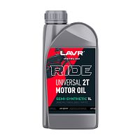 фото Масло LAVR MOTO RIDE UNIVERSAL 2Т FC, 1 л  Ln7741