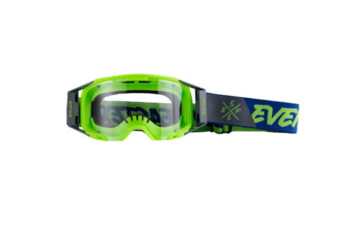 фото Очки кроссовые STARKS Base Синий/Серый/Hi-Viz LC0280-Hi ,  , , 