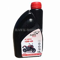 фото Масло HAWK MOTO CITY 4T 10W-40 API SL 1л  Hawk-city-10w40-1L