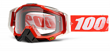 фото Очки 100% Racecraft Fire Red / Clear Lens (50100-003-02)  50100-003-02