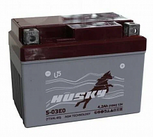 фото Аккумулятор Husky 5-03E0 (CT 1204, YTX4L-BS, YTZ5-BS)  5-03E0