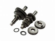 фото Валы КПП в сборе Питбайк YX125 e-starter, 153FMI (первичн.11,9см , вторич.11,7см)  202779