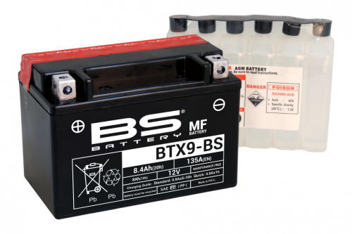 BTX9-BS Аккумулятор (YTX9-BS) 300621 31500-MN4-678, фото BTX9-BS Аккумулятор (YTX9-BS) 300621 , , 31500-MN4-678,