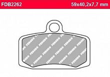 фото Колодки тормозные SBS 885SI (FDB2262 ST)  FDB 2262 ST-SBS