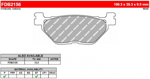 Колодки тормозные Ferodo FDB2156 P FDB 2156 P OEM Yamaha 1D7-W0046-00
OEM Yamaha 2S3-W0046-00
OEM Yamaha 3P6-W0046-50
OEM Yamaha 5JW-W0046-00
OEM Yamaha 5PS-W0046-00, фото Колодки тормозные Ferodo FDB2156 P FDB 2156 P BREMBO 07YA39
BREMBO 07YA3908
BREMBO 07YA39SP
BREMBO 07.YA39.08
BREMBO 07.YA39.SP
CL BRAKES 1084
EBC FA 319
EBC FA319/2
GALFER FD295
GALFER FD 295
GOODRIDGE G322ST
LUCAS/TRW MCB731
NEWFREN FD0345
NISSIN 2P-297
SBS 769
VESRAH VD 269/25, , OEM Yamaha 1D7-W0046-00
OEM Yamaha 2S3-W0046-00
OEM Yamaha 3P6-W0046-50
OEM Yamaha 5JW-W0046-00
OEM Yamaha 5PS-W0046-00,