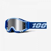 фото Очки 100% Racecraft PLUS RODION / INJECTED SILVER FLASH MIRROR LENS  50120-279-02