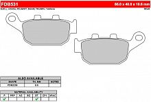 фото Колодки тормозные TRW MCB585  FDB 531  (MCB585)