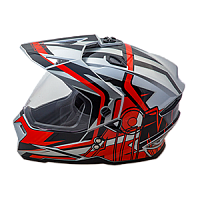 фото Шлем AiM JK802S Red/Grey/Black, L  802-013-L