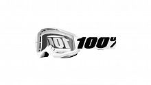 фото Очки 100% Strata 2 Goggle Everest / Clear Lens  50027-00009