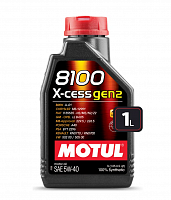 фото Масло Motul 8100 5w40 X-cess gen2 SAE 1L  109774