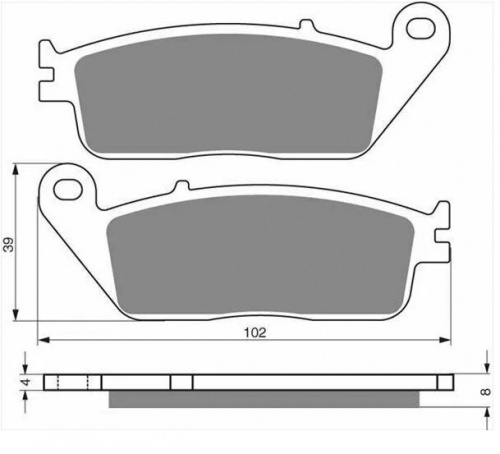 фото Колодки тормозные GOLDfren 022 S3 (FDB570) FDB 570 P (022 S3)  SBS 627, 654, EBC FA 142, Ferodo FDB 570,  , OEM 06455 MR1 405, 06455 MR4 405, 06455 MW3 405, 06455 MV4 405, 06455 MZ0 760, 43082 0079, 451A0 MT4 670, 45105 ML7 921/922, 45105 MS9 612, 45105 MT4 651/405, 45105 KAZ 004, 45105 MV4 008, 45105 ML7 405, 45105 ML7 P10, 45105 LBA2 305, 45105 LEA7 305, 45106 ML7 922, 45106 ML7 922B, 45106 MR4 901, 45106 MS9 612, 45106 MT4 651/405, 59300 21820, 59300 21840, 59300 21850, 8000 88482, 06455 MBE 006, 59100 21860, 59100 21870, 06455 KFR 701, T2020543, 3D7 W0045 10, 22B FS811 00, 5AP W0045 00, 59301 48811, 43082 0150, 43082 Y005, 43082 Y007, 45105 LCA7 305, 45105 LLJ3 305, 55120315, 1DK W0045 00, 59101 26820, T2027535, T2027545, 43082 0173, 43082 0165, 