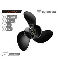 фото Винт гребной Skipper Ultima для Tohatsu 4-6HP алюминиевый, диаметр 7 4/5", шаг 6  SK393B64512-1