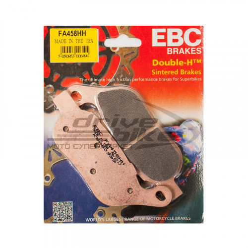 фото Колодки тормозные FA458HH FDB2251 FDB 2251 BREMBO	07HO45 <br>
BREMBO	07HO4507 <br>
CL BRAKES	2711 <br>
EBC  	FA296 <br>
EBC	  FA296HH <br>
GALFER	FD219 <br>
GALFER	FD 219  <br>
LUCAS	MCB73 <br>
LUCAS/TRW	MCB703 <br>
NEWFREN	FD0258 <br>
NEWFREN	.FD.0258 <br>
SBS	734 <br>
VESRAH	VD 166,  , OEM Harley	41300102, 