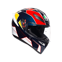 фото Шлем AGV K1 PITLANE BLUE-RED-YELLOW S  93506