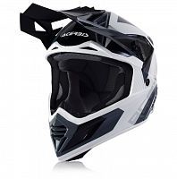 фото Шлем Acerbis X-TRACK White/Black Glossy, M  0023901.400.064
