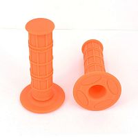 фото Грипсы для мотоцикла cross 22мм пара оранжевые  grip4