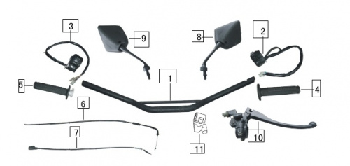 фото Трос сцепления Racer Ranger 200 RAN0029 ,  , , 