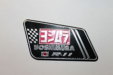 фото Шильдик на глушитель Yoshimura #4  