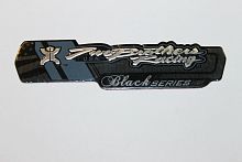 фото Шильдик на глушитель Tho Brothers Racing Black Series  