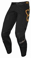 фото Штаны кроссовые FOX черно-оранжевые M  
