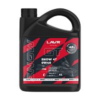 фото Масло LAVR GT SNOW 4T 0W40 SN, 4л  Ln7768