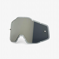 фото Линза 100% Racecraft/Accuri/Strata Anti-Fog Injected Silver Mirror  51004-038-02