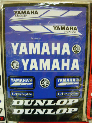 фото Наклейки комплект PLANO 19 YAMAHA синие 5997 ,  , , 