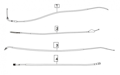 фото Трос сцепления Racer RC200-CS Skyway SKY0039 ,  , , 