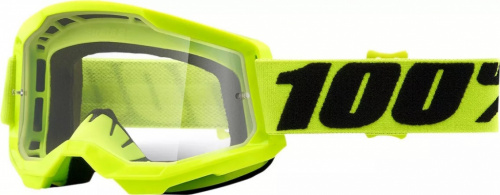 фото Очки 100% Strata 2 Neon Yellow / Clear 50027-00016 ,  , , 
