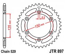 фото Звезда задняя JTR897-40  JTR897-40