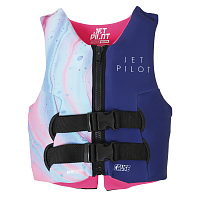 фото Детский страховочный жилет JetPilot Girls Cause F/E Youth Eco Vest L50s Fair Floss, 140  2504602