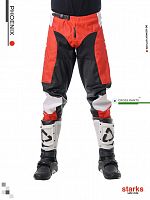 фото Штаны кроссовые STARKS Phoenix красный/чёрный (32)  LC0149RD-32