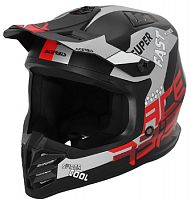 фото Шлем Acerbis PROFILE JUNIOR Black/Red, XL (53-54)  0025401.323.052