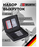 фото Набор выкруток М3-М18  М3-М18