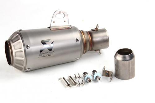 фото Глушитель Akrapovic (replica) 265мм Silver akr265s ,  , , 