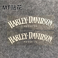 фото Наклейка Harley Davidson (черный)  sticker-hd-bl