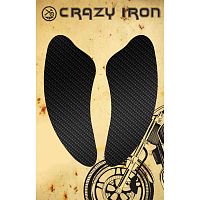 фото Наклейка на бак CRAZY IRON  боковая, BREAST, текстура карбона  cipr8026