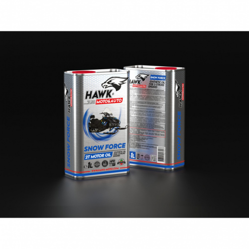 фото Масло HAWK MOTO SNOW FORCE 2T 1л HM-SF-1L ,  , , 