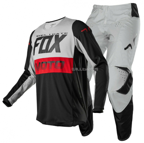 фото Мотоштаны Fox 180 Prix Black/Grey 2020 XXXL  ,  , , 