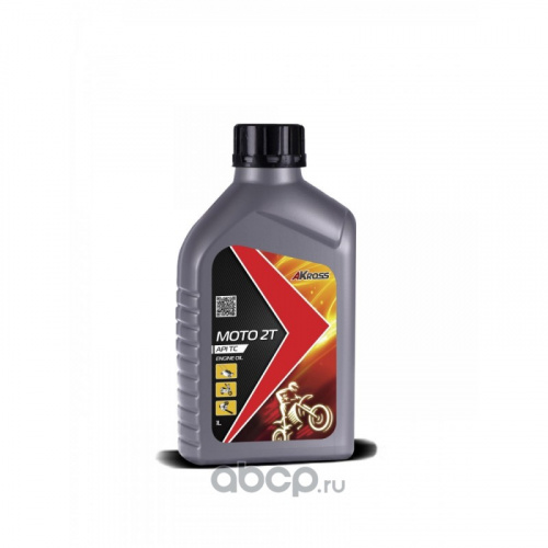 фото Масло AKross Moto 2t полусинтетика 1 л AKS0026MOS ,  , , 