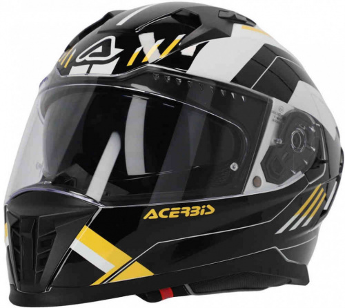 фото Мотошлем Acerbis X-WAY Graphic Black/Yellow, M 0026016.318 ,  , , 